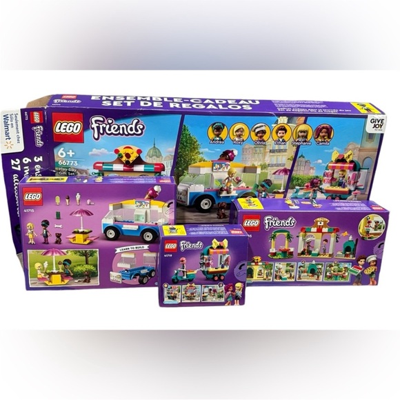  Friends 3 In One Gift Set 66773 3 Sets. # 41705 # 41715 # 41719